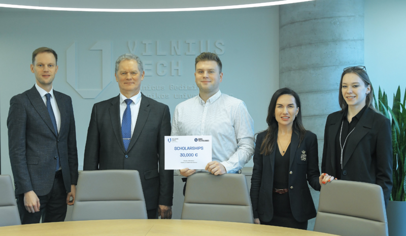 „Godel Technologies“ skyrė 30 tūkst. eurų studentų akademiniam augimui